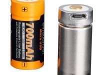 Аккумулятор 16340 Fenix 700 UP mAh Li-ion разъемом для USB