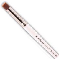 Кисть синтетика №13 трафаретная Альбатрос "Dry brush" бронза, короткая ручка