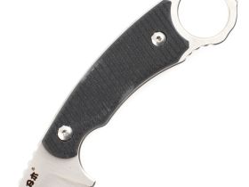 Туристический нож Sanrenmu S768, сталь 12C27, рукоять G10, черный