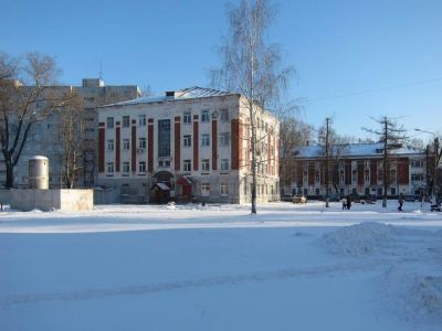 Больничный городок Никольской мануфактуры Морозовых, начало XX века, архитектор А.А. Галецкий