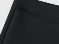 Бесшовные трусы-бразилиана, 2 шт., Черный