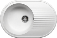 Мойка TROMMEL 1B LR W 760*500 WHITE