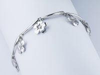 Браслет из серебра с бриллиантами э0601бр02182800