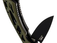 Складной нож НОКС Майор, сталь VG10, армейский нож, рукоять G10 олива
