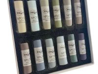 Набор пастели сухая Гамма, 12 цветов, серые оттенки, картон. упак.