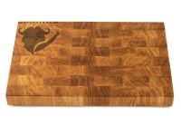 Доска разделочная торцевая, дуб, 30х40х5 см