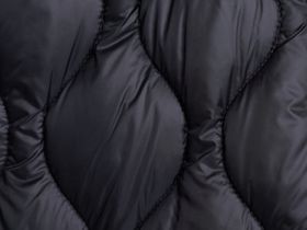 Утеплённая куртка для девочек, Черный