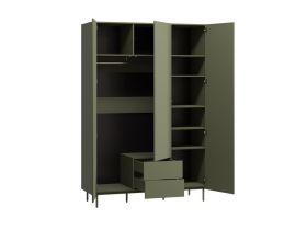 Распашной шкаф Изи 3.1-150x220 Оливковый