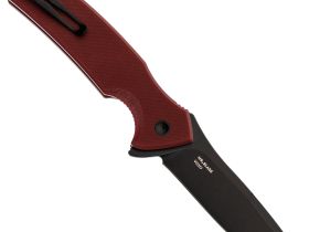 Складной нож Mr.Blade Hellcat, сталь VG-10, рукоять burgundy G10