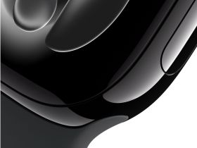 Умные часы Apple Watch Series 11 46 мм «Полночь», с чёрным спортивным ремешком M/L