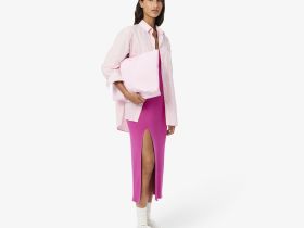 Длинное бесшовное платье Lacoste