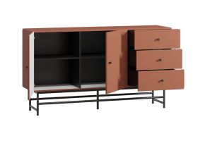 Тумба Шелби 158x88 Терракотовый