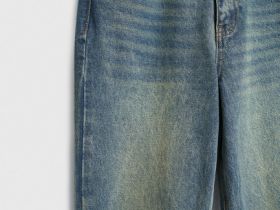 Джинсы Mom, Голубой