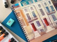 Скетчбук для акрила, гуаши и смешанных техник Малевичъ MIX MEDIA 20 л 360 г