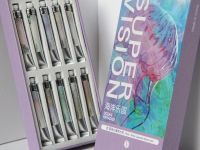 Набор акварели Super Vision "Ocean paradise", перламутры и хамелеоны, 10 цв*8 мл туба в картонной ко