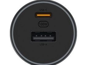 Автомобильное зарядное устройство Xiaomi Car Charger 1A1C 100W (CC07ZM) (Black)