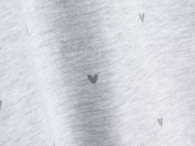 Футболка с принтом для девочек, Серый