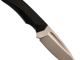 Нож Pocket Wolf Мини Тактик с долом, сталь CPR, рукоять G10 черный