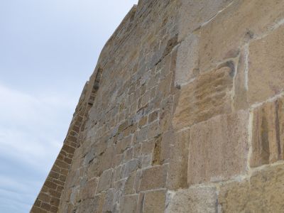 Прясло стены между башней № 11 и башней № 12