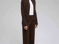 Трикотажные брюки с шерстью и кашемиром