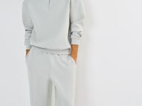 Брюки с эластичным поясом, Серый