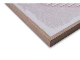 Картина Нюансы Ваза Розовый 40x60