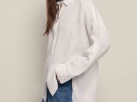 Блузка из конопляной ткани