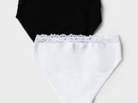 Трусы трикотажные для девочек, 2 шт в комплекте