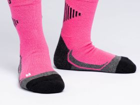 Термоноски трикотажные для девочек (низкие)