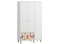 Шкаф детский Трикси 3-105x190 Зоо