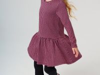 Платье трикотажное для девочек