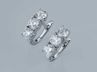 Серьги из белого золота э4712сг10220104