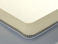 Блокнот для зарисовок Art Creation 80 л 140 г, твердая обложка, блестящее серебро