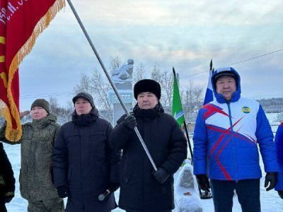 Эстафета «Знамя Победы» прибыла в Таттинский улус