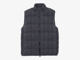 Женский утепленный двусторонний жилет Lacoste