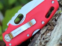 Нож складной Cold Steel Tuff Lite, сталь AUS-8A, рукоять Griv Ex™, красный
