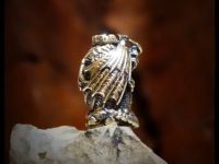 Бусина для темляка Дракон Смауг, латунь