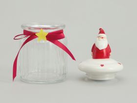 Емкость для хранения Рождественский джем/Christmas jam, дед мороз