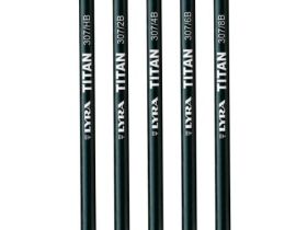 Карандаш чернографитный Lyra "TITAN" лаковый корпус. 4B