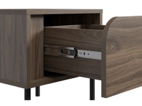 Тумба прикроватная Блест 40x40 Орех Карини