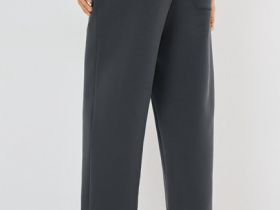 Брюки с эластичным поясом, Серый