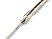 Складной нож Steelclaw Крыса "Сказка", сталь VG-10, рукоять White G10