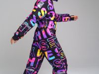 Зимний комбинезон из мембранной ткани для девочки