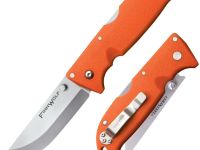 Нож складной Cold Steel Finn Wolf Blaze Orange, сталь AUS-8A, рукоять Grivory®, оранжевый