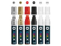 Набор маркеров Molotow "CHALK Marker Basic-Set 1" 4-6 мм 6 шт