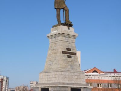 Памятник графу Н.Н. Муравьеву-Амурскому (1891-1925), 1992 г.