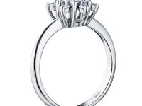 Кольцо из белого золота с бриллиантами э0901кц06181000