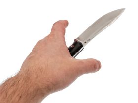 Походный нож Чех цм, сталь N690, рукоять G10, черный