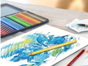 Набор карандашей акварельных Faber-castell "Albrecht Durer" 36 цв проф-ные в металле