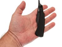 Нож Barmaley Knives Арахна боуи, сталь VG-10 с покрытием PVD, рукоять кайдекс, черный